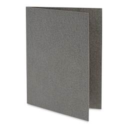 Cricut Joy Cards, Inserts, and Envelopes - Gray/Silver Brush, Package of 10 (Gray Card)