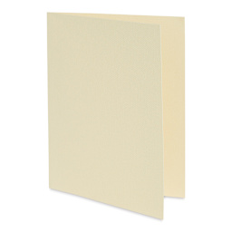 Cricut Joy Cards, Inserts, and Envelopes - Cream/Gunmetal, Package of 12 (Cream Card)