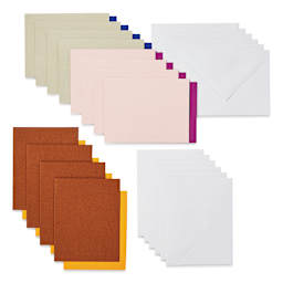 Cricut Joy Cards, Inserts, and Envelopes - Mesa, Package of 12 (Cards, Inserts, and Envelopes shown out of packaging)