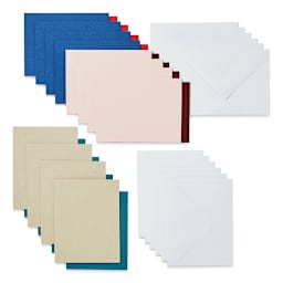 Cricut Joy Cards, Inserts, and Envelopes - New Romantic, Package of 12 (Cards, Inserts, and Envelopes shown out of packaging)