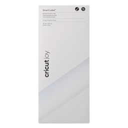 Cricut Joy Removable Smart Label Writable Vinyl - Transparent, Pkg of 4 Sheets, front of the packaging