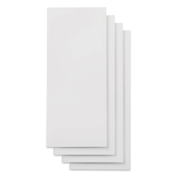Cricut Joy Permanent Smart Label Writable Vinyl - White, Pkg of 4 Sheets, laid out