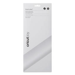 Cricut Joy Removable Smart Label Writable Vinyl - White, Pkg of 4 Sheets, front of the packaging