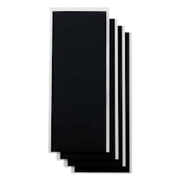 Cricut Joy Removable Smart Label Writable Vinyl - Black, Pkg of 4 Sheets, laid out