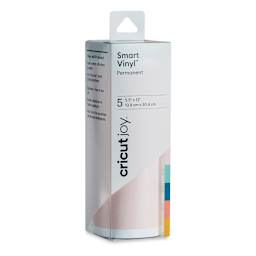 Cricut Joy Permanent Smart Vinyl - Beachside Sampler, 5-1/2" x 12", 5 Sheets (In packaging)