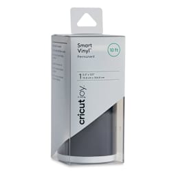 Cricut Joy Permanent Smart Vinyl - Black, 5-1/2" x 10 ft, Roll (In packaging)