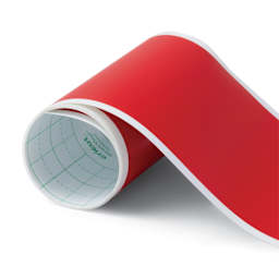 Cricut Joy Permanent Smart Vinyl - Red, Matte, 5-1/2" x 48", unrolled