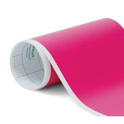 Cricut Joy Permanent Smart Vinyl - Party Pink, Matte, 5-1/2" x 48", unrolled