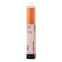 Cricut Permanent Smart Vinyl - Orange, 13" x 3 ft, Roll (In packaging)