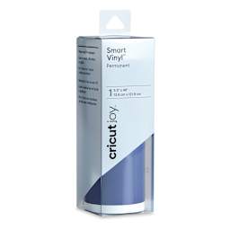 Cricut Joy Permanent Smart Vinyl - Blue, 5-1/2" x 48", Roll (In packaging)
