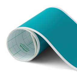 Cricut Joy Permanent Smart Vinyl - Aqua, 5-1/2" x 48", unrolled 