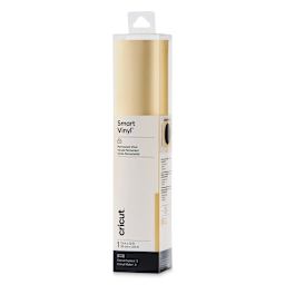 Cricut Permanent Smart Vinyl - Gold, Shimmer, 13" x 12 ft, Roll (In packaging)