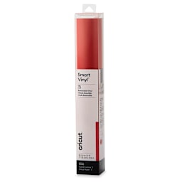 Cricut Removable Smart Vinyl - Red, 13" x 3 ft, Roll (In packaging)