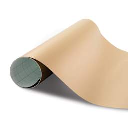 Cricut Removable Smart Vinyl - Metallic Champagne, unrolled sheet