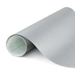 Cricut Removable Smart Vinyl - Metallic Silver, unrolled sheet