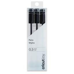 Cricut Joy Extra Fine Point Pens – Black, Package of 3, 0.3 mm (In packaging)