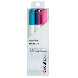 Cricut Joy Gel Pens – Brights, Set of 3, front of the packaging