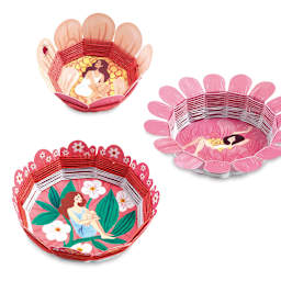 Djeco Do It Yourself Bloom Baskets Kit (Sample completed baskets)