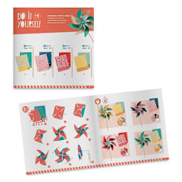 Djeco Do It Yourself Pinwheels Kit instructions booklet