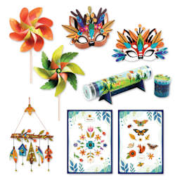 Djeco Do It Yourself Nature Multi-Activity Kit finished projects