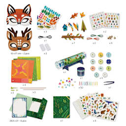 Djeco Do It Yourself Nature Multi-Activity Kit contents