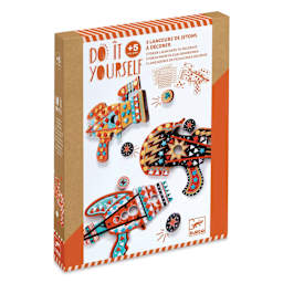 Djeco Do It Yourself Kosmik Token Launchers Kit - front of packaging