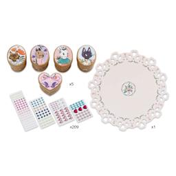 Djeco Do It Yourself Adorable Mini Boxes Kit - contents