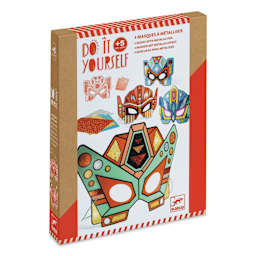 Djeco Do It Yourself Super Robots Mask Kit - front of packaging