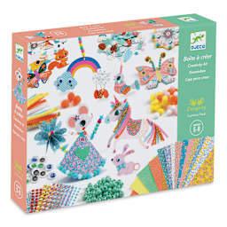 Djeco Le Grand Artist Creativity Kit (Front of packaging, Angled view)