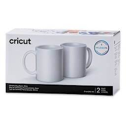 Cricut Mug Blanks - 12 oz, White, Package of 2 (In packaging)