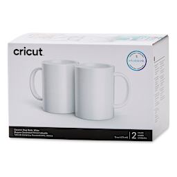 Cricut Mug Blanks - 15 oz, White, Package of 2 (In packaging)