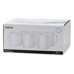 Cricut Mug Blanks - 15 oz, White, Package of 6 (In packaging)