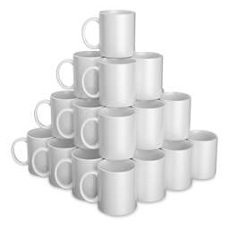 Cricut Mug Blanks - 12 oz, White, Package of 36 (Out of packaging)