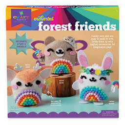Craft-Tastic Enchanted Forest Friends Kit (Front of packaging)
