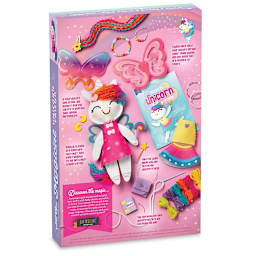 Craft-tastic Create Your Own Magical Unicorn Friend Kit, Back Of Package