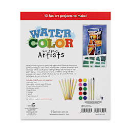 SpiceBox Petit Picasso Watercolor Kit (Back of packaging)