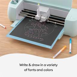 Cricut Gel Pen Set - Set of 5, Opaque, 1 mm (Print made with pens)