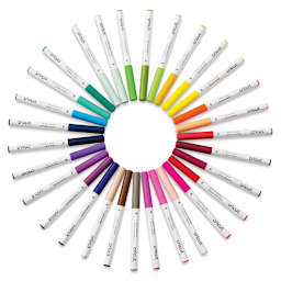 Cricut Gel Pen Set - Ultimate Set of 30, Assorted Colors, 1.0 mm (In circle)