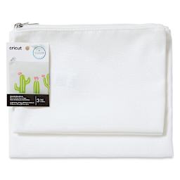 Cricut Cosmetic Bag Blanks - Set of 3, White (In packaging)