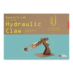 Kikkerland Newton’s Lab Make Your Own Hydraulic Claw Kit (Front of packaging)