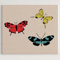 Stencil1 Multi-Layer Stencil, Butterflies Art