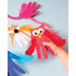 The Best Ideas For Kids Handprint Craft Kit (Sample owl and fox)