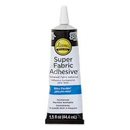 Aleene's Super Fabric Adhesive - 1.5 oz, front of the tube