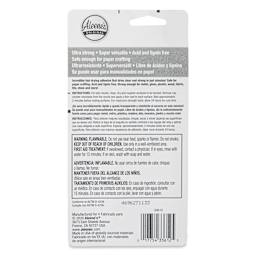 Aleene's Rapid Dry Mixed Media Adhesive - 1.5 oz, back of the packaging
