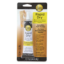 Aleene's Rapid Dry Mixed Media Adhesive - 1.5 oz, front of the packaging