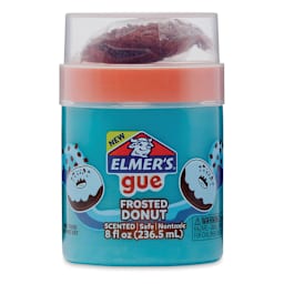 Elmer’s Gue Premade Slime - Donut Shop, Frosted Donut, 8 oz