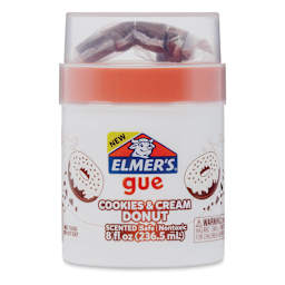 Elmer’s Gue Premade Slime - Donut Shop, Cookies & Cream Donut, 8 oz