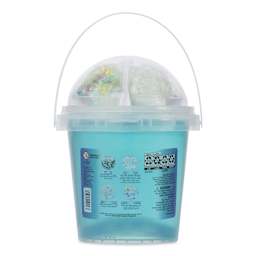 Elmer’s Gue Premade Slime - Deep Gue Sea Bucket with Mix-Ins, 1-1/2 lb, Back of Package
