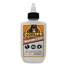 Gorilla Glue Household Glue - front of 4 oz. bottle