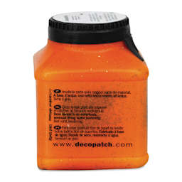 DecoPatch Paperpatch Varnish Glue - Sparkling, 150 ml (Back of jar)
